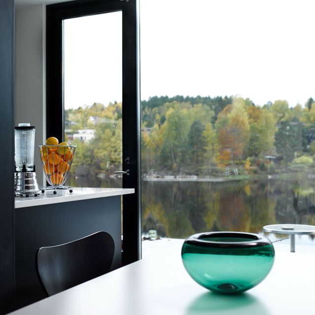 Detaljer av lysestake på kjøkken