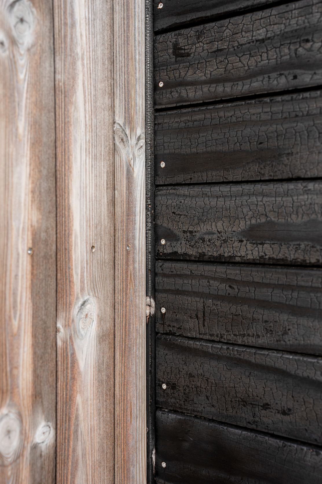 Detaljer av treverk